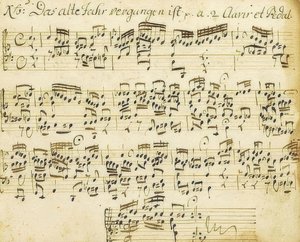Předehra varhanního chorálu. Z malé varhanní knížky. 1713-1716