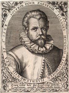 Plavba Jana Huygena van Linschotena do Východní Indie od Johann Theodor de Bry