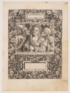 Deska z knihy Emblemata Nobilitati et Vulgo Scitu Digna od Johann Theodor de Bry