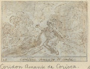 Coridone, milovník Coriscy, 1640.
