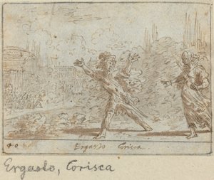 Ergasto a Corisca, 1640.