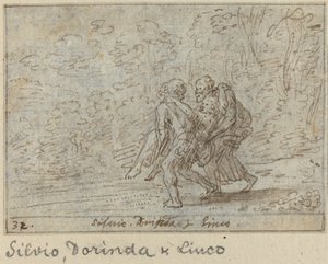 Silvio, Dorinda a Linco, 1640.