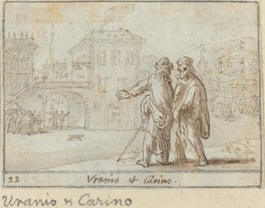 Uranio a Carino, 1640. od Johann Wilhelm Baur