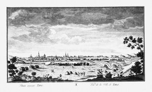 Pohled na Taru, cca 1735