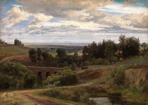 Údolí Melb u Bonnu od Johann Wilhelm Schirmer