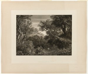 Velká německá krajina od Johann Wilhelm Schirmer