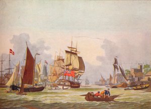 Temže v Limehouse, c1780