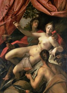 Alegorie míru, umění a hojnosti, 1602