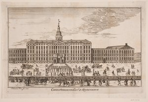 Zámek Christiansborg od Johanna Fosie
