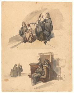 Studie o postavách od Johannes Bosboom