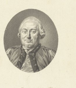 Portrét inženýra Cornelise Rozumnost od Johannes Cornelis Mertens