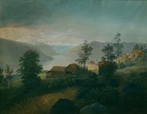 Z Gudbrandsdalen (olej na plátně)