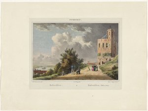 Pohled na Belvédère v Nijmegenu Belvedere lll Belvedere (Belle vue d