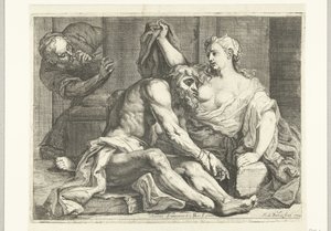 Cimon krmený Perem od Johannes Frans de Backer