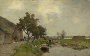 Praní prádla, kolem 1850-80