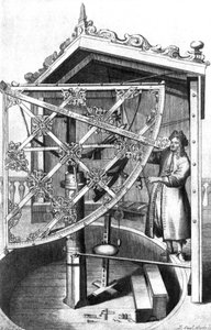 Astronom ve své observatoři od Johannes Hevelius