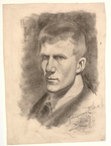 Autoportrét od Johannes Holbek