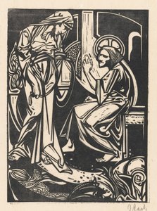 Kristus a Samaritánka od Johannes Josephus Aarts (signed by artist)