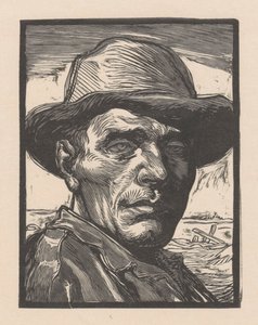 Portrét neznámého muže od Johannes Josephus Aarts (signed by artist)