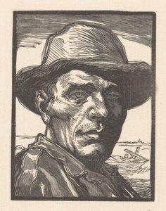 Portrét neznámého muže od Johannes Josephus Aarts (signed by artist)