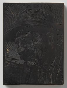 Mužská hlava vlevo od Johannes Josephus Aarts