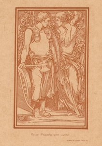 Raphael se snaží přivést Lucifera k rozumu Rafael Pleading with Lucifer (titul na předmětu)