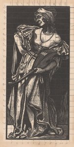 Žena s loutnou od Johannes Josephus Aarts