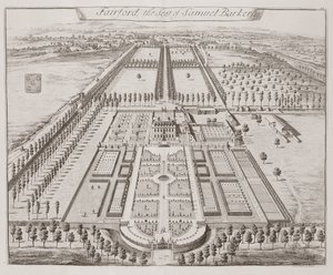 Fairford House, sídlo Samuela Barkera, z 