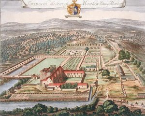 Fort Worth sídlo Matthew Ducey Morton (rytina) od Johannes Kip