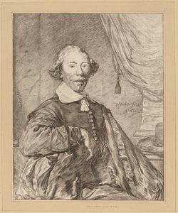 Portrét sedícího muže, 1771.