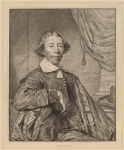 Portrét sedícího muže, 1771.