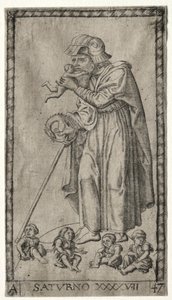 Saturn, 1547. od Johannes Ladenspelder