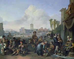 Pohled v Římě, 1668