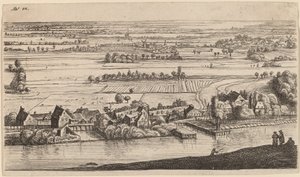 Vesnice vedle kanálu od Johannes Ruisscher