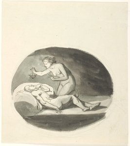 Psyché a spící Amor