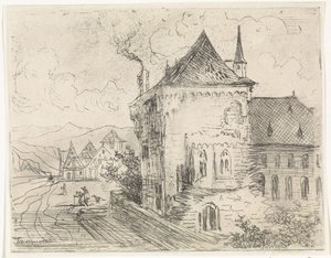 Budova v Boppardu od Johannes Tavenraat