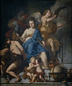 Alegorie smlouvy Ryswick, 1697 od Johannes Voorhout (I)