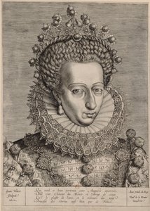 Kateřina Navarrská od Johannes Wierix