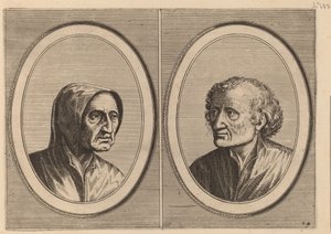 "Erlijcke Lyn" a "Snoepighe Steeve" od Johannes and Lucas van Doetechum after Pieter Bruegel the Elder