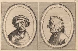 "Goelijeke Floor" a "Kinne Snavels" od Johannes and Lucas van Doetechum after Pieter Bruegel the Elder
