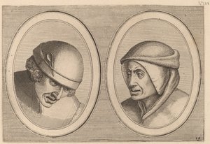 "Houte Klaes" a "Kommer-stoofs" od Johannes and Lucas van Doetechum after Pieter Bruegel the Elder