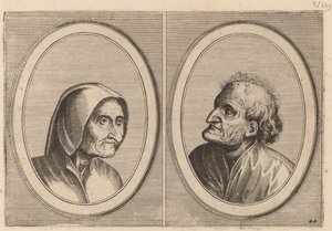 "Ritze Stijn" a "Schurckje Sonder-Baerdt" od Johannes and Lucas van Doetechum after Pieter Bruegel the Elder