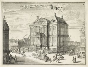Pohled na Schielandshuis v Rotterdamu T
