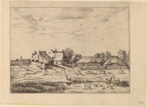 Farmy od Johannes van Doetechum, the Elder and Lucas