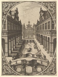 Deska ze Scenographiae..., ca. 1560. od Johannes van Doetecum I