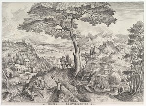 Vojáci v klidu Milites requiescentes z Velké krajiny, ca. 1555-56.
