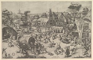 Kermis of Saint George, ca. 1569, vytištěno 1601.