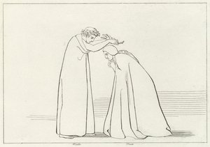 Ponížení, Očistec, Canto 1 (rytina) od John (after) Flaxman