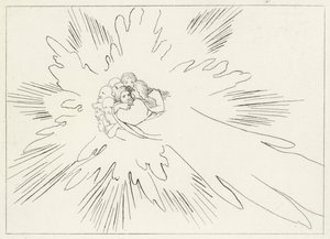 St Peter, Paradise, Canto 24 (rytina) od John (after) Flaxman