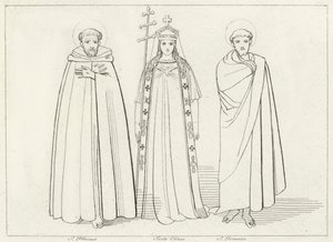 Kostel, ráj, Canto 11 (rytina) od John (after) Flaxman